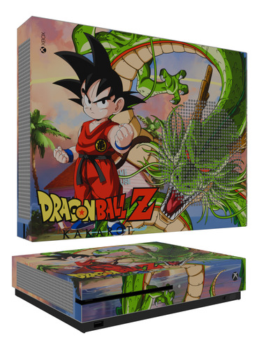 Skin Dragon Ball Z Dbz Goku Para Xbox One S Set Stickers
