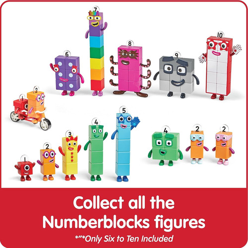 Hand2mind Numberblocks Friends De Seis A Diez, Figuras De Ju
