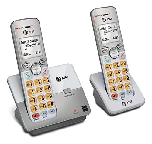 At&t Elhandset Dect 6.0 Teléfono Inalámbrico De La Casa Full