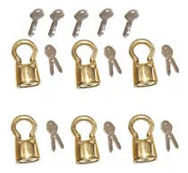 Comprar Candado Tranquera Amaestrado X 6 Candados + 5 Llaves Maestra