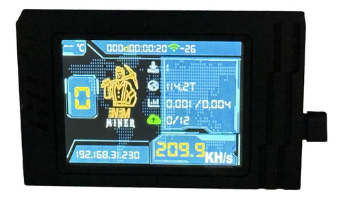 235kh/s Nmminer Nerdminer Bitcoin Crypto Solo Lottery Miner