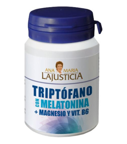 Triptofano Con Melatonina Magnesio Y B6 60 Comprimidos