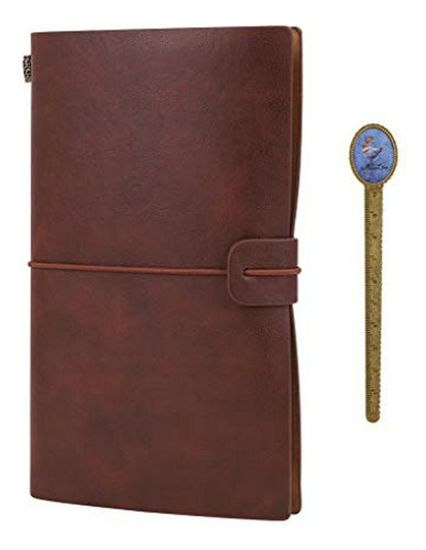 Cuadernos - Travelers Notebook Sketch Book Leather A6 Journa
