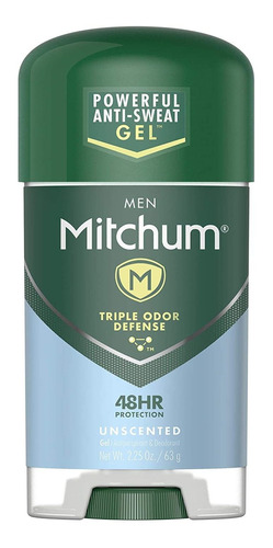 Mitchum Men Gel Antitranspirante Desodorante, Sin Perfume, 2