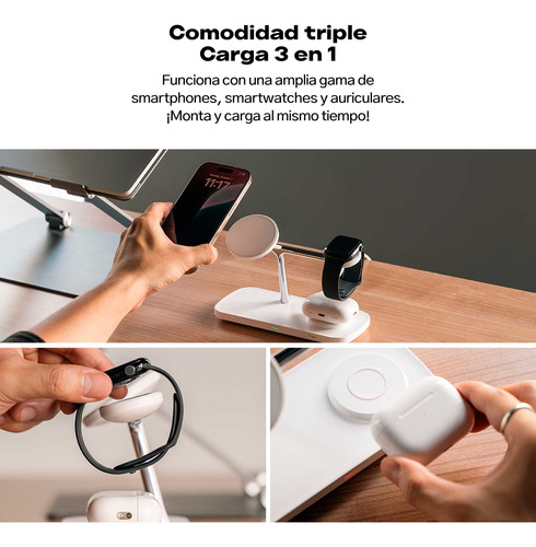 Stand Cargador Inalambrico Ringke Qi2 Compatible Magsafe