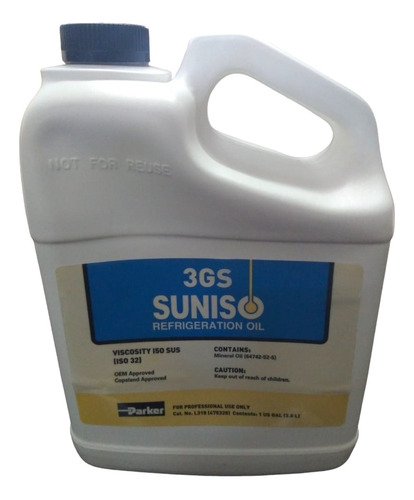 Bidon 3.78l Aceite Suniso 3gs(150sus)usa