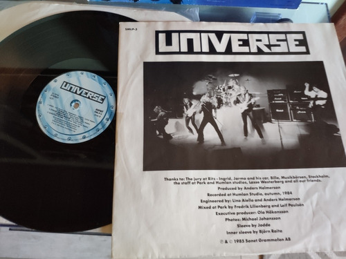 Lp Universe Banda Sueca Heavy Load Heavy Metal