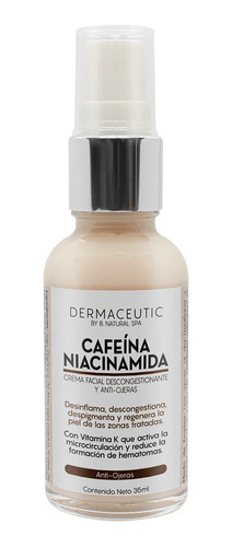 Crema Anti-ojeras Cafeína + Niacinamida + Vit. K 35 Ml