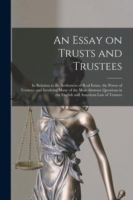 Libro An Essay On Trusts And Trustees: In Relation To The...