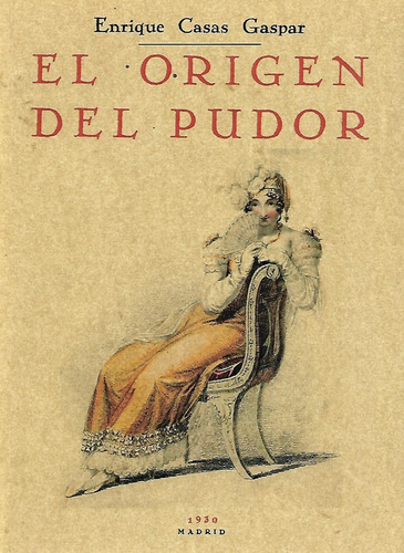 Libro El Origen Del Pudor