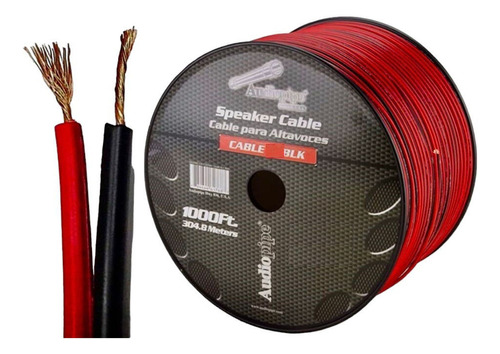 Cable Gemelo Polarizado Auidopipe 0.25mm  100 Metros