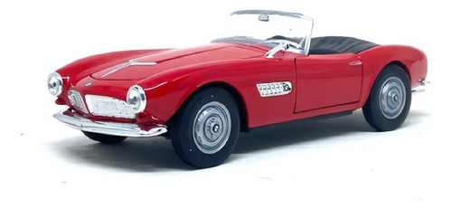 Miniatura De Carro Bmw 507 Vermelha Conversivel Welly