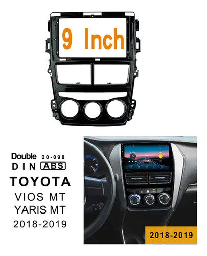Estéreo 2+32g Cámara Para Toyota Vios Yaris 2018-2019 Gps
