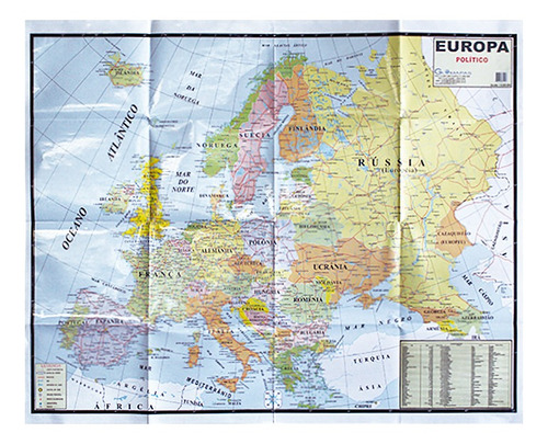 Mapa Da Europa Político