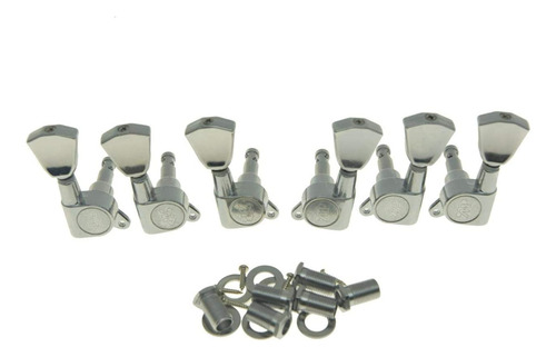 Wilkinson 3l3r - Afinadores De Guitarra Cromados E-z Post Gu