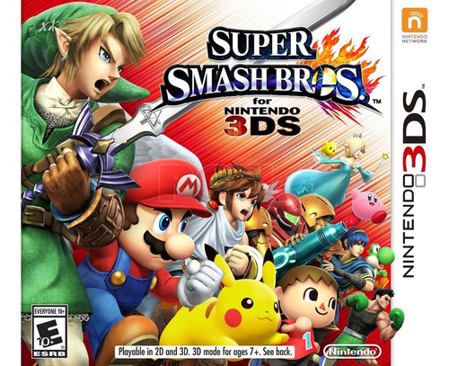 Super Smash Bros For Nintendo 3ds (Reacondicionado)