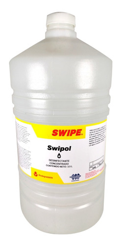 Swipol 3.5l Desinfectante Para Hogar/negocio Grado Quirúrgic