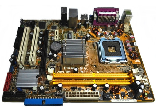 Kit Placa Mãe Asus P5gc-mx/1333 + Dual Core 3.06 + Ddr2 3gb
