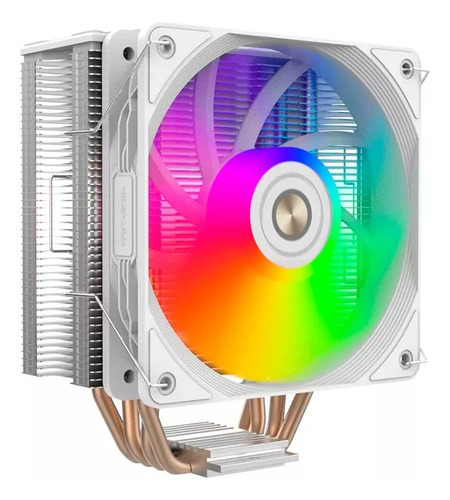 Cooler Processador Alseye Neo N120-w Argb Branco Am4 Am5 Lga
