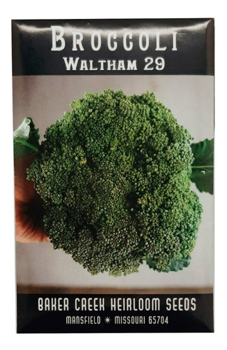 Baker Creek Heirloom Seeds Brocoli Waltham 29 300 Semillas