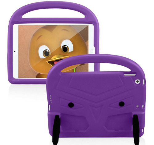 Funda Para iPad 2 3 4 Uso Rudo Para Niños Base Agarradera
