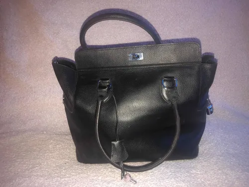 Bolsa hermes negra new arrivals