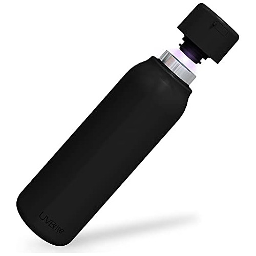 Uvbrite Go Auto-cleaning Uv Water Bottle - 18,6 Oz Sm7bb