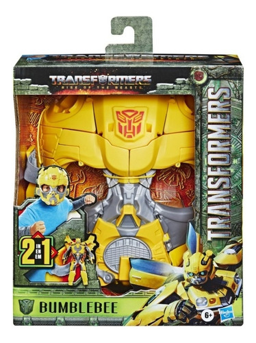 Máscara Transformers El Despertar De Las Bestias Bumblebee