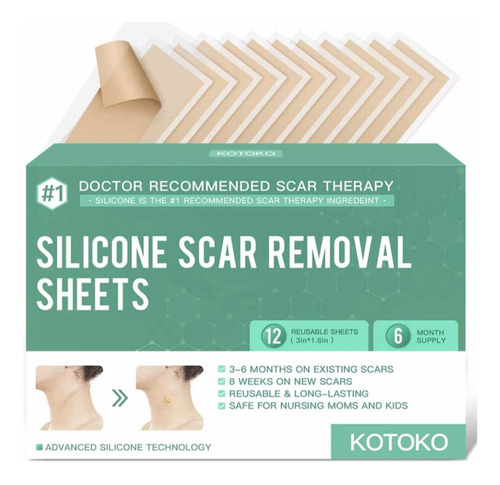 Parches De Silicon Scar Removal Sheets