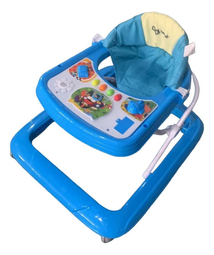 Musical antivibración Walker para niños, niña, compre ahora, color azul