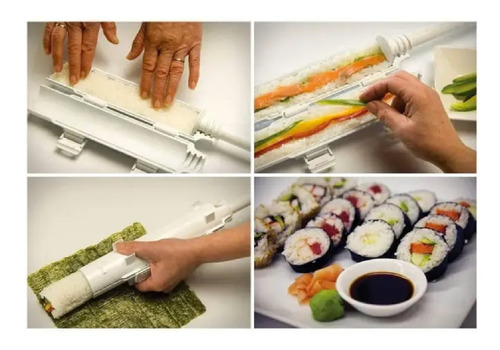 Maquina Para Hacer Sushi Roll Fácil Rápido Cocina Set