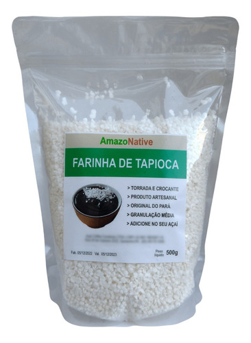 Farinha De Tapioca Granulada Do Pará - Pacote 1 Litro (500g)