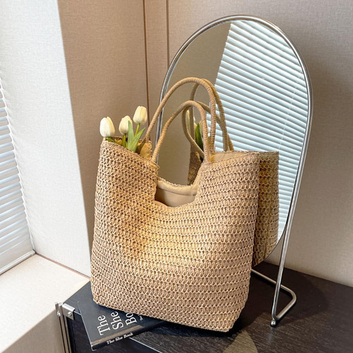 Afashor Bolsos De Hombro Tejidos Para Mujer Bolso De Mano El