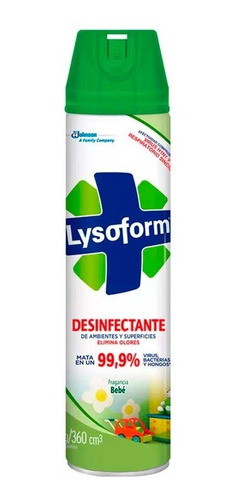 Lysoform Desinfectante Aerosol 360cc Bebe Ev10879