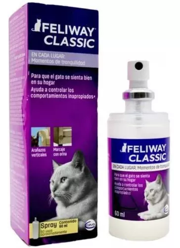 FELIWAY F3 SPRAY 60 ml Feromona Facial antiestres para gatos