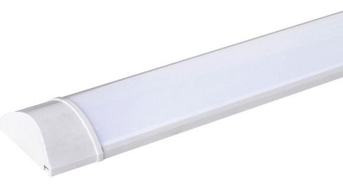 Lumiária Slim De Led Line 18w Luz Branca Sobrepor Taschibra Cor Branco 110V/220V