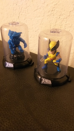 Lote De Dos Figuras Xmen, 80 Aniversario, Coleccionables (Usado)