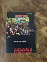Comprar Manual Donkey Kong Country 2  (original, Buen Estado) - Snes