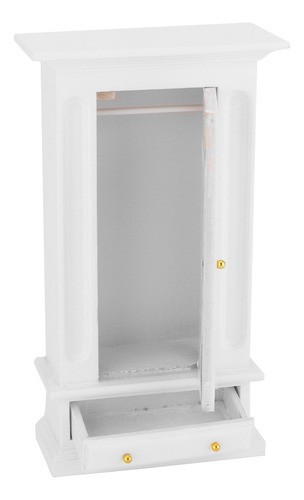 Armario De Madera En Miniatura Mini Furniture 1:12 Con Forma
