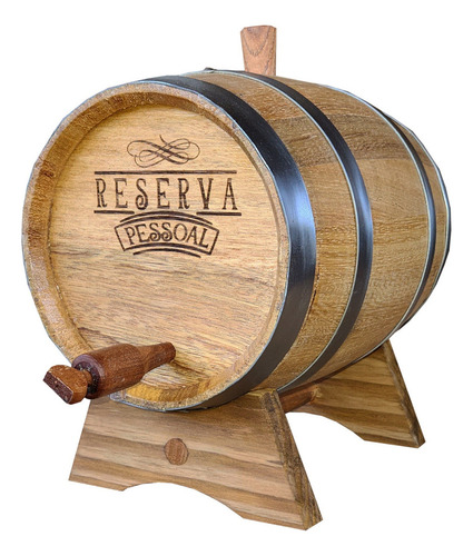 Barril Madeira Brasil 3 L madeira de carvalho