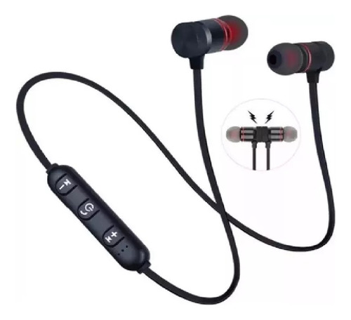 Auriculares Magnéticos Con Bluetooth Con Imán En Caja