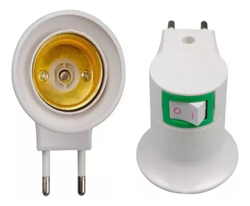 Socket Adaptador Enchufe Interruptor De Encendido Y Apagado