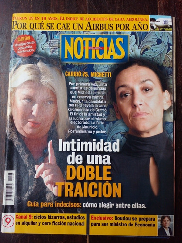 Noticias N° 1693 6/6/09 Carrió Boudou Chefs Google D