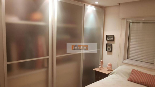 Apartamento Com 3 Dormitórios À Venda, 165 M² Por R$ 1.700.000,00 - Jardim - Santo André/sp - Ap5591