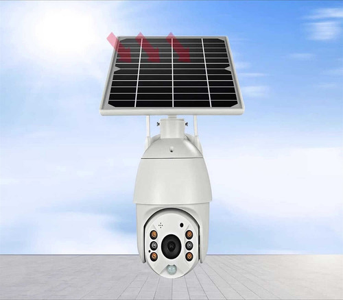 Câmera De Vigilância Solar Externa Sem Fio Wifi, 360° .