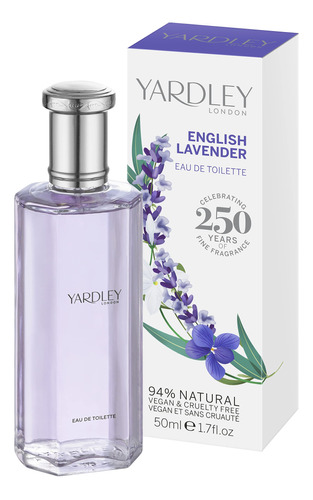 Eau De Toilette Yardley Of London English Lavender, 50 Ml