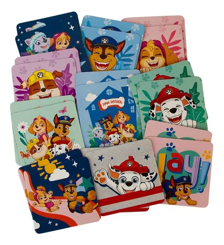 Paw Patrol Juego De Memoria Niños Aprendizaje 20 Tarjetas