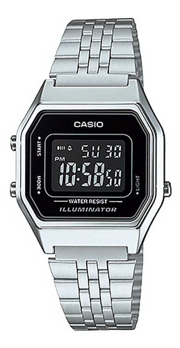 Relógio Casio Original Feminino La680wa-1bdf Com Nota Fiscal