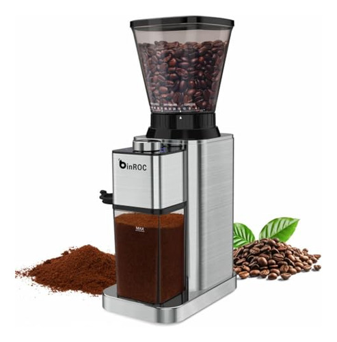 Molinillo De Café Con Rebabas Cónicas, Antiestático, Eléctri