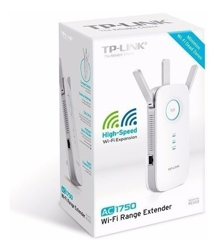 Repetidor Expansor Señal Wifi Tp-link Re450 Ac1750 2.4-5ghz